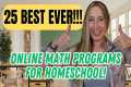 25 BEST ONLINE MATH PROGRAMS - Online 