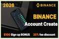 Binance Account Create 2026 | Step by 