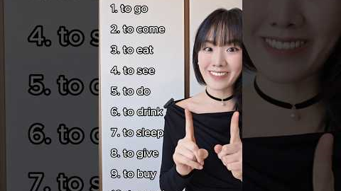 10 MUST-KNOW Korean Verbs😉