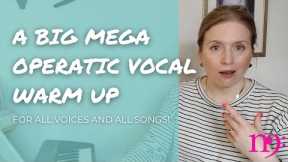 An operatic mega vocal warm up routine for ALL voices and ALL songs | MusicForMy... Voice