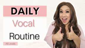 DAILY VOCAL EXERCISES #1 for Strong and Healthy Voice