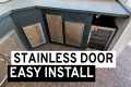 How to Install Stainless Steel Doors