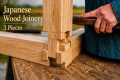 Japanese Wood Joinery 3 Pieces, No