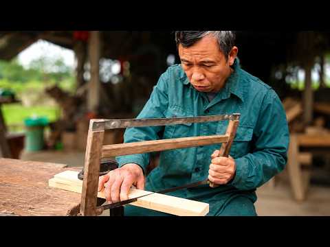 🔴How Japanese Carpenters Build Strong Wooden Structures Without Nails