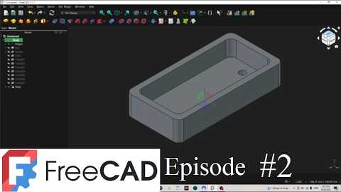 Episode 2 FreeCAD This tutorial is for beginners to the program, design tools and CAD modelling