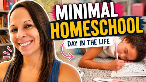 Summer Homeschool Day in the Life | Relaxed Learning, Catch-Up Work & Real Life