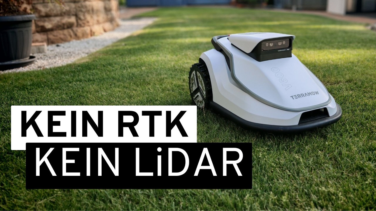Kein RTK. Kein LiDAR. Keine Kabel. Und trotzdem mäht er perfekt?