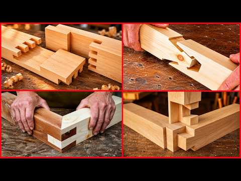 🔴FULLTIME: Traditional Japanese Woodworking – No Nails, No Screws Needed