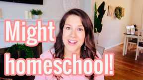 MIGHT HOMESCHOOL & need your help!!! (What curriculum to use???) Catholic 2020