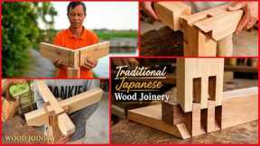 Japanese Wood Joinery Tutorial Compilation | Strong Woodworking Joints Without Glue