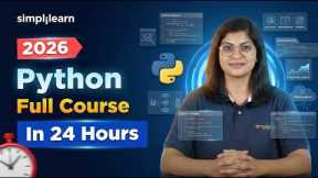 Python Full Course 2026 | Python Tutorial For Beginners | Python Programming Tutorial | Simplilearn
