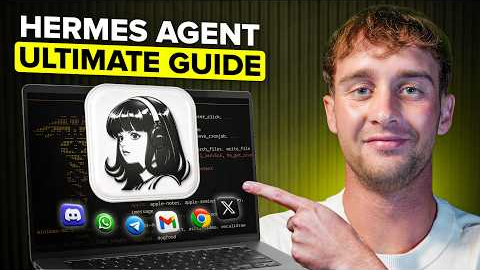 Hermes Agent Tutorial For Beginners (Full Setup + Guide)