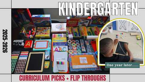 Kindergarten Homeschool Curriculum Picks | One Year Later: What Actually Happened 25-26