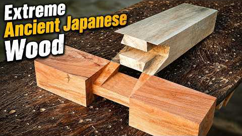 Extreme Ancient Japanese Wood Joinery That Defies Modern Tools