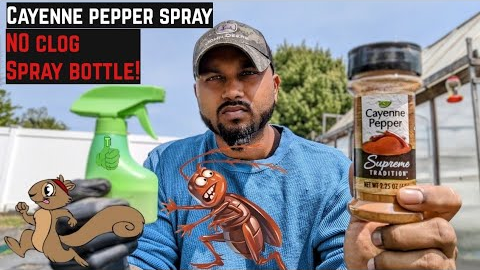 How To Make Cayenne Pepper Spray 
