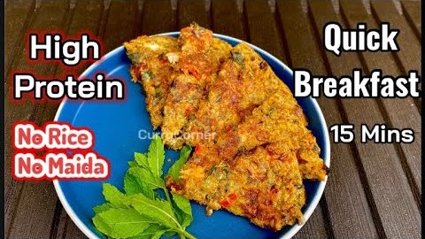 High-Protein Breakfast/Even Kids can make this easy Recipe in 15 mins