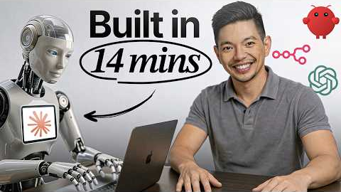 How I Built an AI Agent in 14 minutes as A Beginner (2026)