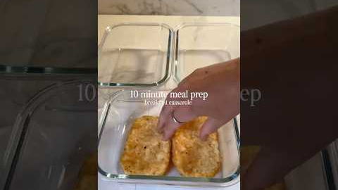 10 Minute Breakfast Meal Prep