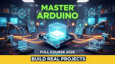 Master Arduino from Beginner to Advanced | Complete Full Course 2026 | Arduino Ultimate Masterclass
