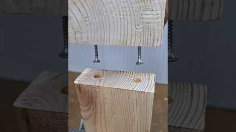 Genius Tricks Wooden Dowelling that Actually Work #how #tutorial #tips #shorts #diy #youtubeshorts