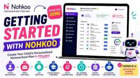 Getting Started with Nohkoo Homeschool Planner | AI Homeschool Curriculum & Worksheet Generator