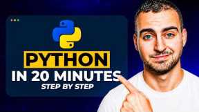 Python Tutorial for beginners - learn the basics step by step in 20 min
