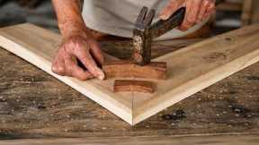 TOP Japanese Carpenter Handcrafts Strong Wooden Connections Without Nails