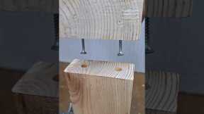 Genius Tricks Wooden Dowelling that Actually Work #how #tutorial #tips #shorts #diy #youtubeshorts