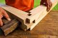 Traditional Japanese Carpenter Makes