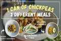 1 CAN OF CHICKPEAS | 3 DIFFERENT