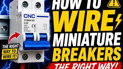 95% of DIYers Wire These Breakers Wrong! Here's the Correct Way