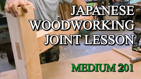 Master Craftsman’s Secret: Japanese Mortise & Tenon Joint | No Nails!