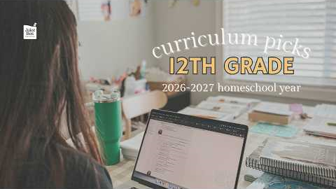 2026-2027 HOMESCHOOL CURRICULUM PICKS FOR 12TH GRADE | EXCITING NEW CURRICULUM | CHARTER SCHOOL