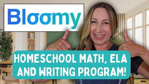 Online Math, Language Arts and Writing Program for Homeschool - Bloomy Learning Review 2026