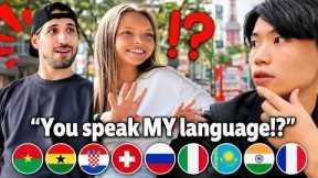 Foreigners in Tokyo Couldn’t Believe I Spoke Their Language!