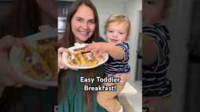 French Toast Roll Ups | Easy Toddler Breakfast #momlife #easyrecipe #breakfast #shorts